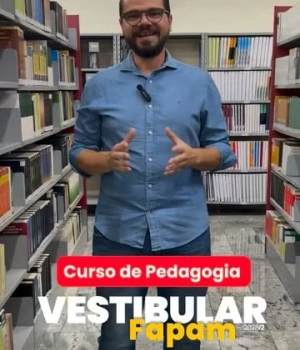 🎓✨ O professor Matheus Guimarães, do curso de Pedagogia da FAPAM, apresenta um pouco da formação, das oportunidades da área e dos diferenciais de estudar em uma instituição comprometida com a excelência acadêmica e a formação humana. 💙  🚀 Venha conhecer a FAPAM e descubra como o seu futuro pode começar agora.  📚 Inscrições gratuitas para o Vestibular FAPAM 2026/2.  #VestibularFAPAM #Pedagogia #FAPAM #SeuFuturoComeçaAqui #Educação ParáDeMinas