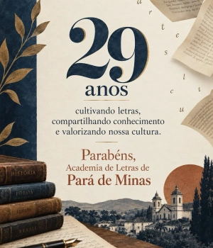 📚✨ Há 29 anos, histórias, ideias e conhecimento ajudam a enriquecer a cultura de Pará de Minas.  A FAPAM parabeniza a Academia de Letras de Pará de Minas por mais um aniversário e por sua importante contribuição para a literatura, a educação e a difusão do conhecimento em nossa comunidade.  Temos orgulho dessa parceria e também de contar com professores que integram a Academia: Francisco Vilas Boas, Vanessa Faria e Andrea Moreira, fortalecendo ainda mais os laços entre a produção acadêmica, a cultura e a sociedade.  💙 Parabéns pelos 29 anos e por continuar fazendo do conhecimento um patrimônio de todos!  #FAPAM #AcademiaDeLetras #ParáDeMinas #Literatura #Cultura Educação